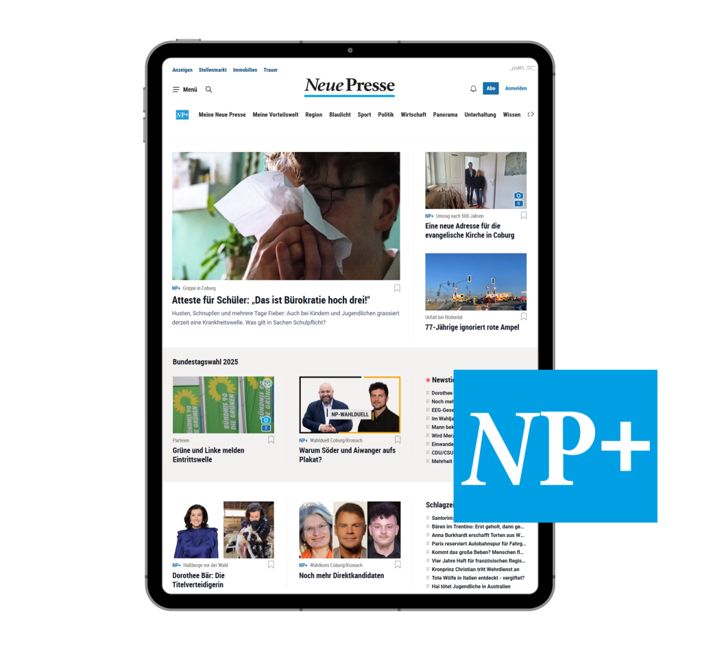 2025_Tablet_Mock-Up_NP_LP_Logo - Aboshop Neue Presse - Aboshop Neue Presse